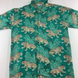 Printfresh Tiger Long Sleeve Button Shirt